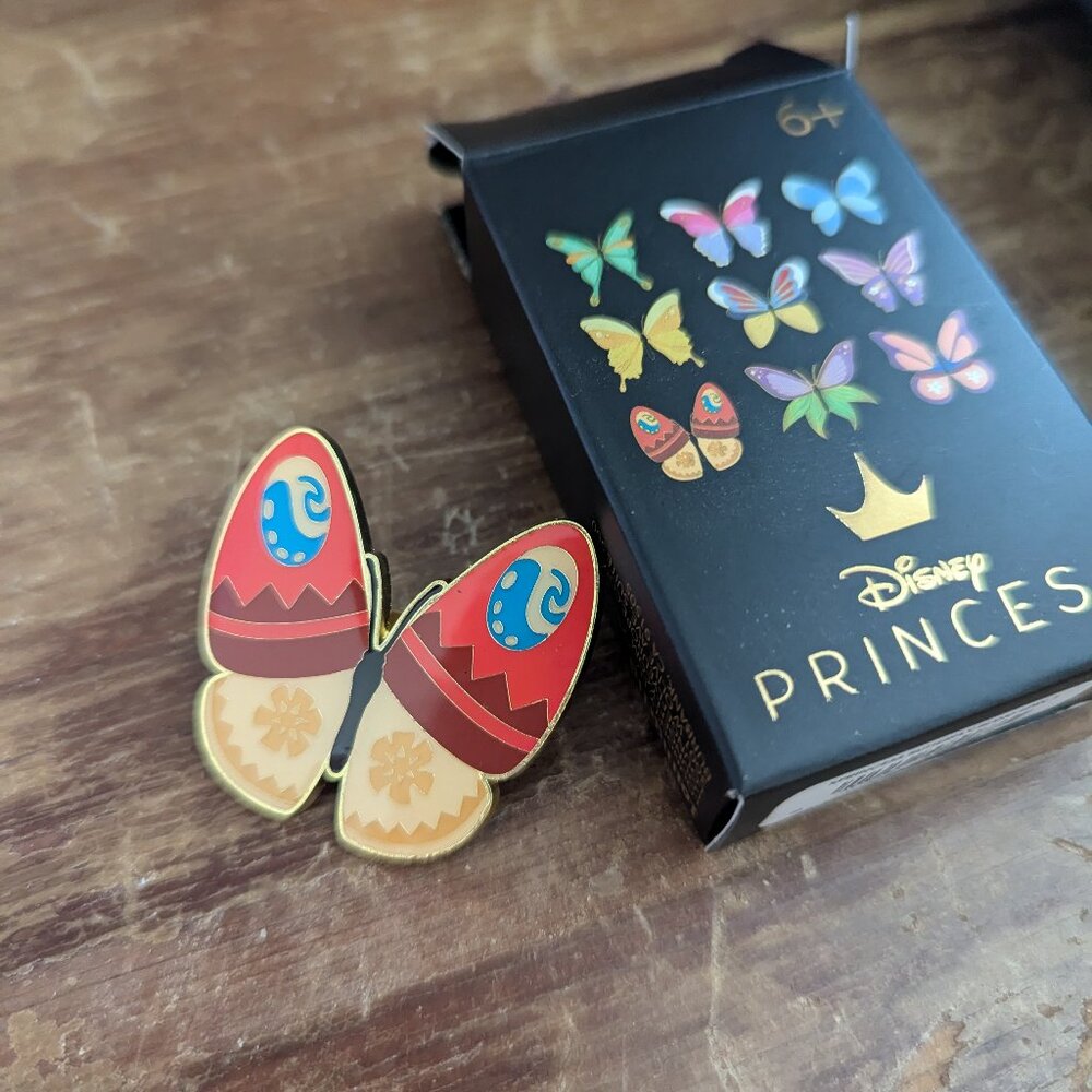 BoxLunch Princess Butterfly Mystery Pin Moana